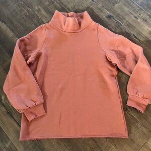 NWT | Madewell | MWL Pullover‎ Betterterry Relaxed Turtleneck Sweatshirt | XXS